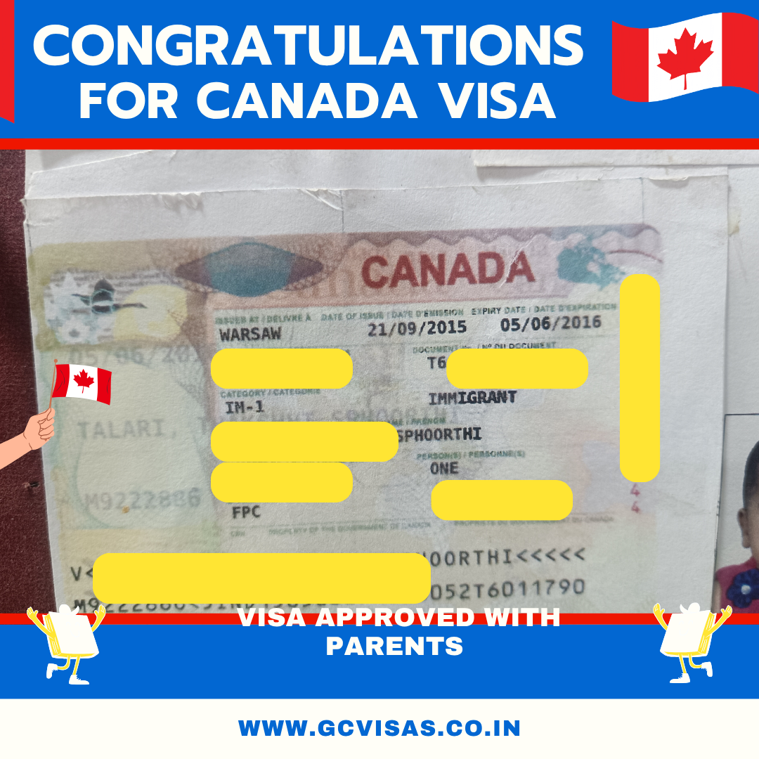 Visa Approval Grant 9