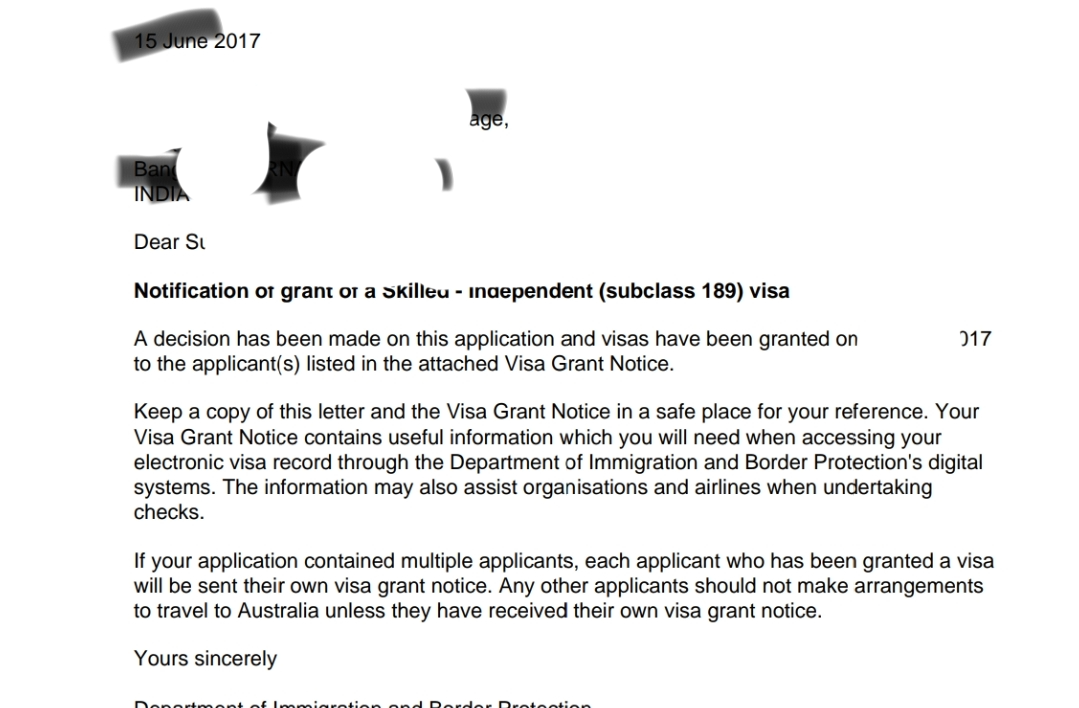 Latest visa approval success - Global Connections
